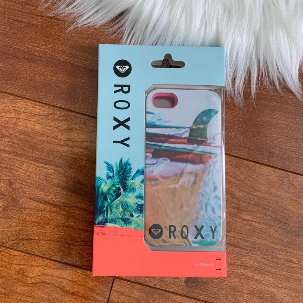 NWT Vintage Roxy iPhone 5 Surfboard Fin Phone Case